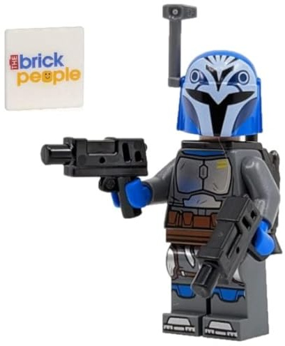 LEGO Star Wars: Bo-Katan Kryze Minifigur mit Zwillingspistolen und Umhang