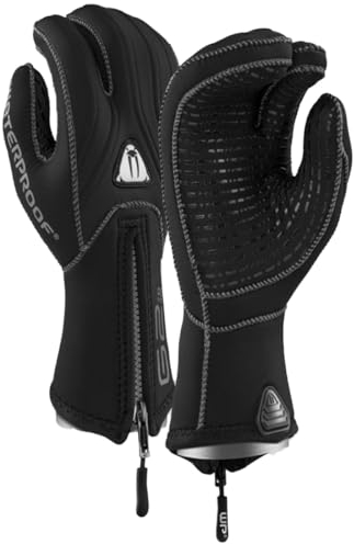 Waterproof G2 3 Finger 7 mm Tauch Handschuhe Neoprenhandschuh (XL)