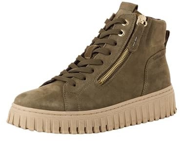 Tamaris Damen Stiefelette Leder Wechselfußbett; OLIVE, EU 40