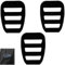 LiJuanWang Herren Einstecktuch Halter,3 STÜCKE Quadratischer Halter,Anzug Taschentuch Feste Klemmbrett,Taschentücher Einstecktuchhalter,Taschentuch Unterstützung Bord