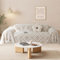 SHANNA Sofa Überwurfdecke 1/2/3/4 Sitzer, Chenille AB Seiten Ganzjährig Nutzbar Sofabezug L Form U Ecksofa Große Sofa Überzug, Vielseitige Sofaüberwurf Couch Überzug Sofa Cover Futonbezug mit Quaste