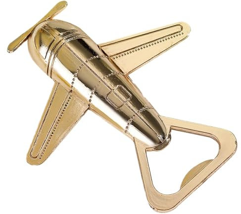 Décapsuleur en avion, décapsuleur de bière, cadeau de fête, décapsuleur de bière de voyage en avion portable pour invités, décoration de fête