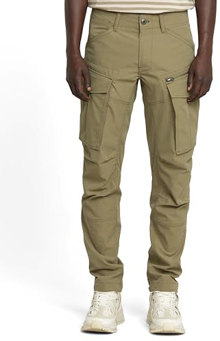 G-STAR Hombres Rovic Zip 3D Regular Tapered Pants, Verde (Ensis Green D02190-d909-6057), 36W / 30L