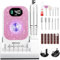 Urbuti Nagelfräser für Gelnägel mit Aufbewahrungsbox, 40000U/Min 12in1 Elektrische Nagelfräser Nagelfeile Professionell Maniküre Pediküre Set Elektrisch für Acrylnägel