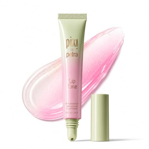 Pixi Beauty LipTone | Farbton: Prettiness | pH-reaktiver Lipgloss | Spiegelnder Glanz & individueller Farbton | 0,4 fl oz/12 ml