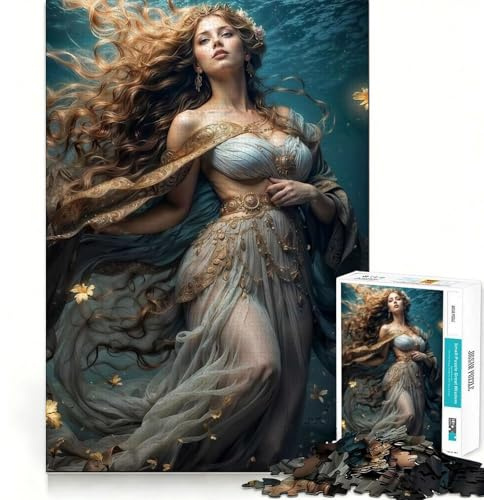 1000-teiliges Puzzle für Teenager Geburt der Venus Glatt geschnittenes Kunstpuzzle Denkspiel Geschenk zur Entspannung Weihnachts-Freizeitkunst (38x26cm)