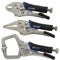 3pc Mini Welding Clamp Pliers Fast Quick Release Fastener C Clamp Long Nose