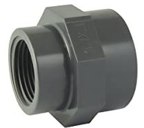 Manchon réduit femelle/Femelle à visser en PVC - Ø A: 2'' | Ø B: 1''1/2