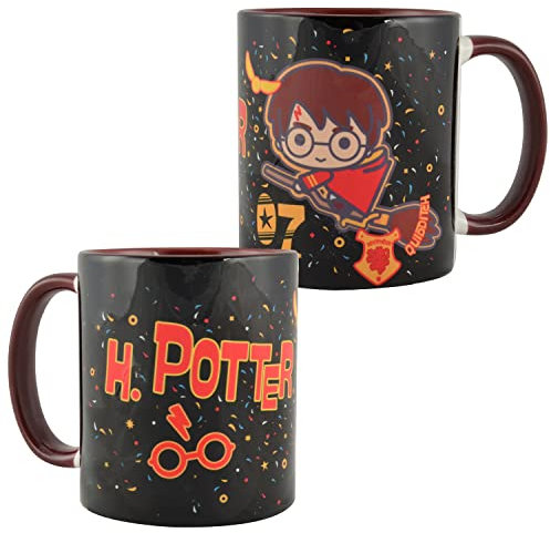 Harry Potter Becher Tasse Quidditch aus Porzellan, 320 ml