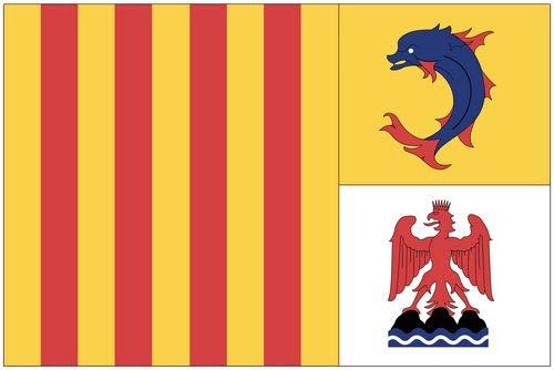 Aufkleber Sticker Flagge Fahne Frankreich - Provence Alpes Cote d´Azur Autoaufkleber
