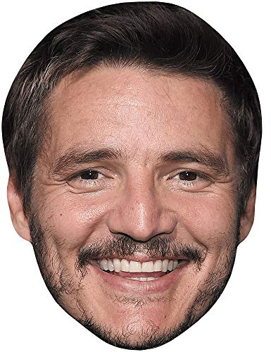 Pedro Pascal (Smile) Maske aus Karton