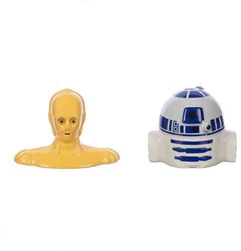 Star Wars R2-D2 und C-3PO geformte Salz- und Pfefferstreuer