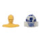 Salière et poivrière sculptées Star Wars R2-D2 et C-3PO