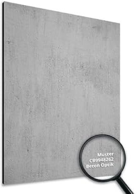 NORILIVING Muster Duschrückwand Fliesenersatz Dusche 20x29 cm Motiv Beton Struktur dunkel | Duschwand ohne Bohren 2 teilig | Aluverbundplatte 3 mm