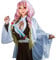 CR ROLECOS Mitsuri Kanroji Cosplay Kostüm Anime cosplay mitsuri kimono Vollständiger Satz XL