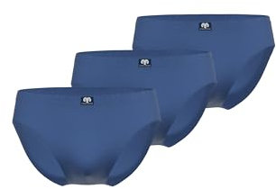 Ceceba Herren Slip blau Uni 3er 6XL/34/35K