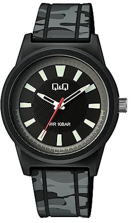 Q&Q WATCHES Jungen Analog-Digital Quarz Uhr mit Polyurethan Armband V35A-001VY