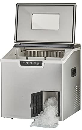 Ice Crusher 35kg Small Desktop Mini Household Automatic Ice Making Ice Crushing Integrated Round Ice Machine