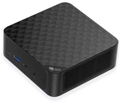 Beelink AMD Ryzen 7 6800U, SER5 MAX Mini PC, RAM LPDDR5 da 32 GB, SSD M.2 2280 PCIe 3.0 da 1 TB, triplo display 4K@60Hz HDMI DP Type-C