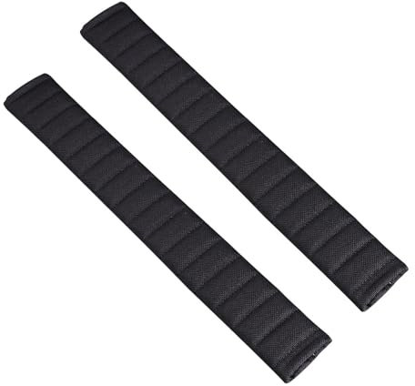 2 Stück gurtpolster Auto für Erwachsene Kinder Frauen und Männer,Auto Gurt Polster,Polsterung für Sitzgurt Schulterpolster für Auto-Innenzubehör,Komfort Sitzgurt Polsterung 40cm,Black