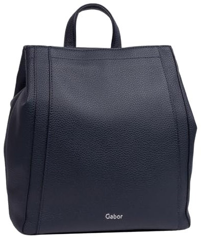Gabor bags Bessy Damen Shopper Umhängetasche Reißverschluss Groß Blau