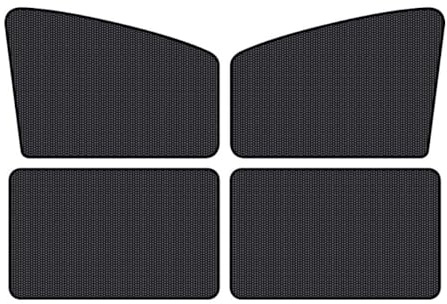 CRTATE Auto Seitenfenster Sonnenschutz, für BMW 5 Series Station Wagon E34 E39 E61 F11 G31 Auto Sonnenschutz Sonnenrollo Schutz der Privatsphäre Autofenster-Visiere,C 4PCS