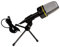 Vaguelly Microphone with Tripod for Karaoke and Music Recording Desktop Mic Laptop