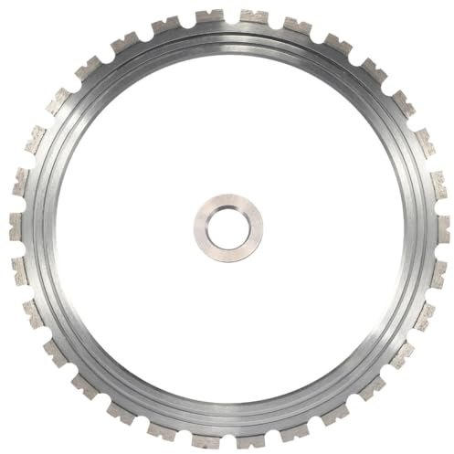 GJBMXSM Lame de scie annulaire spéciale pour béton, Profondeur de Coupe 300 mm, Accessoires pour scie Circulaire à béton 2 pièces