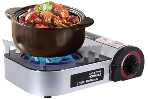 Iouyjiu Camping Kocher Tragbar,Outdoor-Kocher Zum Kochen Auf Reisen - Kochbrenner Küchenzubehör Tischheizer Für Camping Tisch Wanderung Grillen