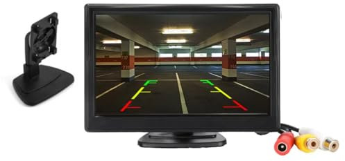 Auto-Rückfahrkamera Für Rückfahrkamera DVD VCD Parkplatz TFT LCD 5 HD Digital 16:9 800 * 480 Bildschirm 2-Wege-Videoeingang Rückfahrkameras