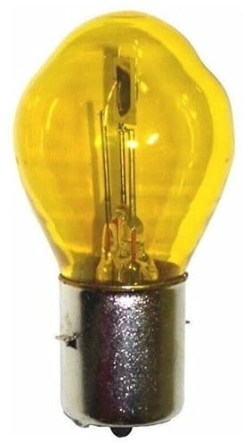 12V 35W BA20S GELB MOTORRAD AUTO GLÜHBIRNE GLÜHLAMPE KUGELLAMPE LKW RÜCKLICHT SCHEINWERFER