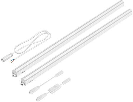 parlat LED Unterbau-Leuchten Rigel, je 87,3cm, mit Schalter (warmweiß, 19,634W, je 1002lm, 130°) 2er Set