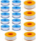 Floatdream 20 Stücke Dichtband, Teflon-Klebedichtband, Rollen Gewindedichtband PTFE, für Luft- und Wassergewindedichtband, Eckventil, schnell öffnende Wasserhahndichtung(2 Farben)
