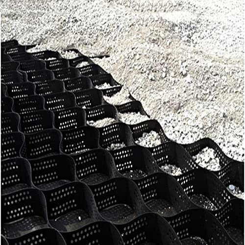 Stabilisateur Gravier Nid d'abeille Grandes géocellules robustes pour murs de soutènement/allées en pente, pavés stabilisateurs de sol en gravier en nid d'abeille, travaux de fondation d'autoroute
