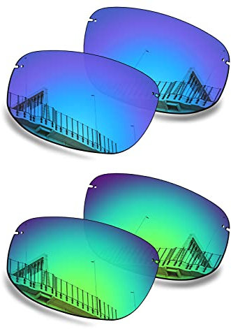 Well-aimed Ersatzgläser kompatibel mit Maui Jim Ho'okipa MJ407 Sonnenbrillen - Vorteilspack 205