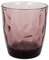 Cofan Set de vasos de agua | Modelo Jade | Capacidad: 30,5 cl | Disponibles en packs de 6 unidades (Color Púrpura)