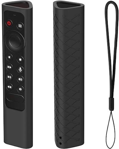 USTIYA Remote Case for NVIDIA Shield TV Pro 4K HDR Control Protective Cover Silicone (Black)