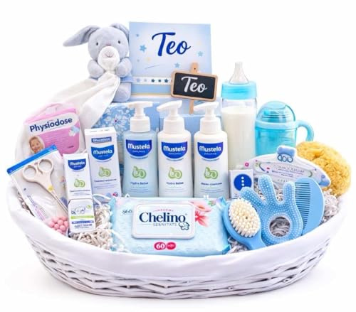 Cesta bebe Top esential niño (azul)