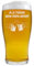 KDO MAGIC - Verre à bière personnalisé - Personnalisable avec un texte - 570 ml - Plusieurs modèles de gravure - Idée cadeau homme, fête des pères, papa, anniversaire (Modèle A la tienne)