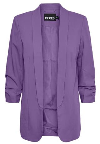 PIECES Damen Pcboss Noos 3/4 Blazer, Bellflower ,Large