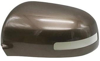 MZEER Außenspiegel Abdeckung Für Mitsubishi ASX Für Outlander 2013 2014 2015 2016-2018 Auto Rückspiegel Abdeckung Tür Seite Gehäuse Rahmen Shell Kappe Rückspiegel Abdeckung (Color : 2, Größe : Left)