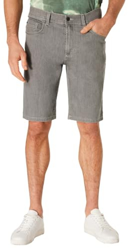PIONEER AUTHENTIC JEANS Herren Bermuda Shorts Finn | Männer Jeans | Kurze Hose | Freizeit | Regular Fit | Grey Denim/Washed Washed | Grey Stonewash 7513 9831 | 32
