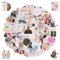 100pcs Tay-lor Aufkleber, Beliebte Singer Pop-Sänger-Aufkleber, Einweg für Gitarre, Laptop, Wasserflaschen, Bücher, Skateboard, Koffer für Fans-A