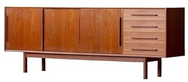 loeusjfnr Soporte de TV con Almacenamiento Mueble de Almacenamiento for TV Madera Maciza Retro, 200 x 40 75 cm, Ideal for vestíbulos hoteles y Villas