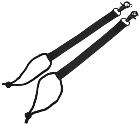 Folpus 2 Stück Snowboard-Bindungsriemen, Snowboard-Boot-Verbinder, Snowboard-Leash, Herren, Damen
