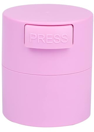 Bohue Eyelash Glue Container Storage Portable Eyelash Case Eyelash Extensions Adhesive Jar Eyelash Storage Organizer Lash Supplies Sealed Tank for Grafting Eyelash Home or Travel（Pink）