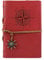 Liying Retro Skizzenblock Tagebuch Notizbuch Softcover DIN A5 Kraftpapier Blanko Geschenkbucher Reisetagebuch Rot