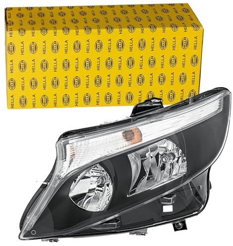 HELLA 1LL 011 284-891 FF/Halogen-Headlight - ECE - for left-hand traffic - Left Front