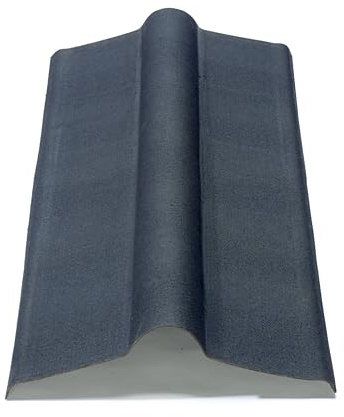 Onduline Firsthaube 1 m Länge, passend für ONDULINE Easyline, Ondalux, Base und Duro/S Platten (schwarz)
