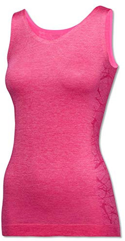 Schiesser Damen Sport Top Thermounterwäsche-Oberteil, Rot (Pink-Mel. 520), 38